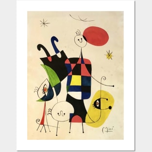 Joan Miro Posters and Art